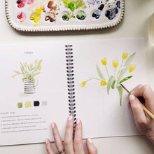 Emily Lex - Flowers watercolor workbook