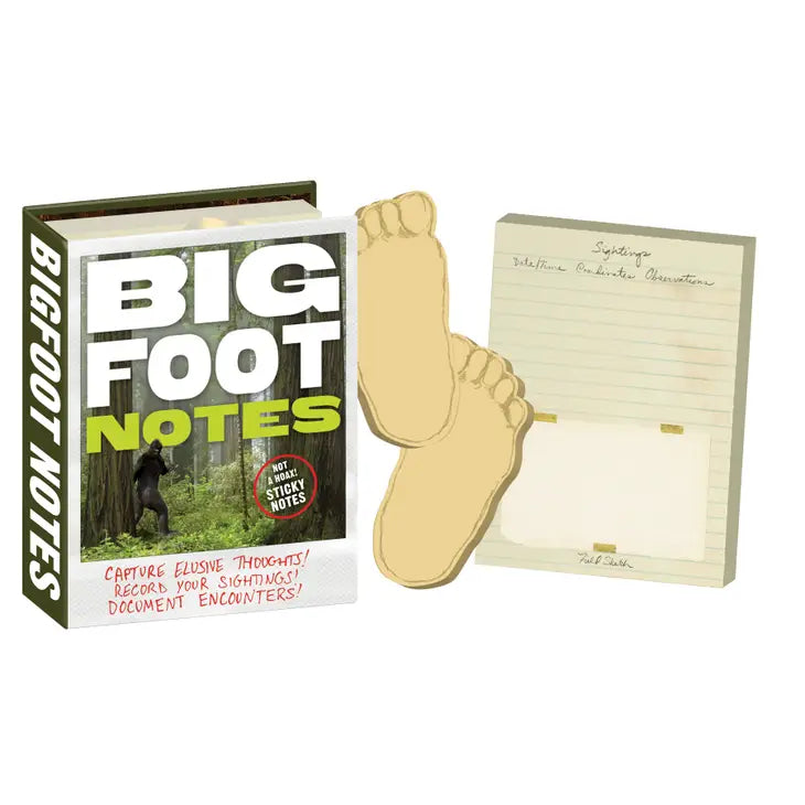 Big Foot Sticky Notes