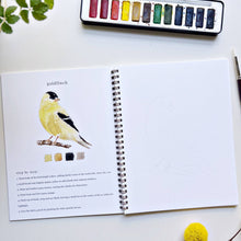 Emily Lex - Birds watercolor workbook
