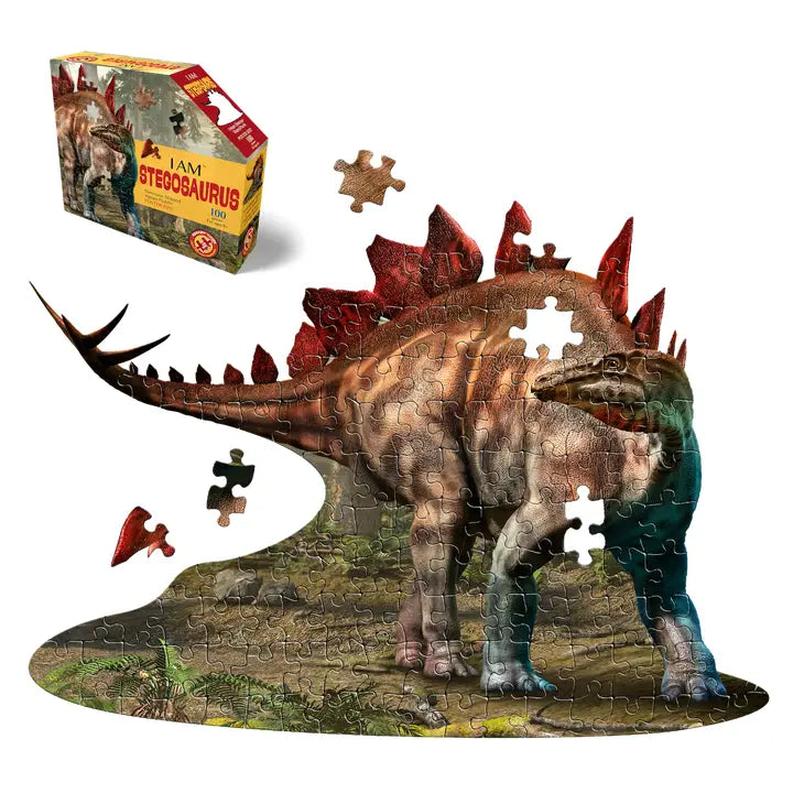 I am Stegosaurus - 100 Piece Puzzle
