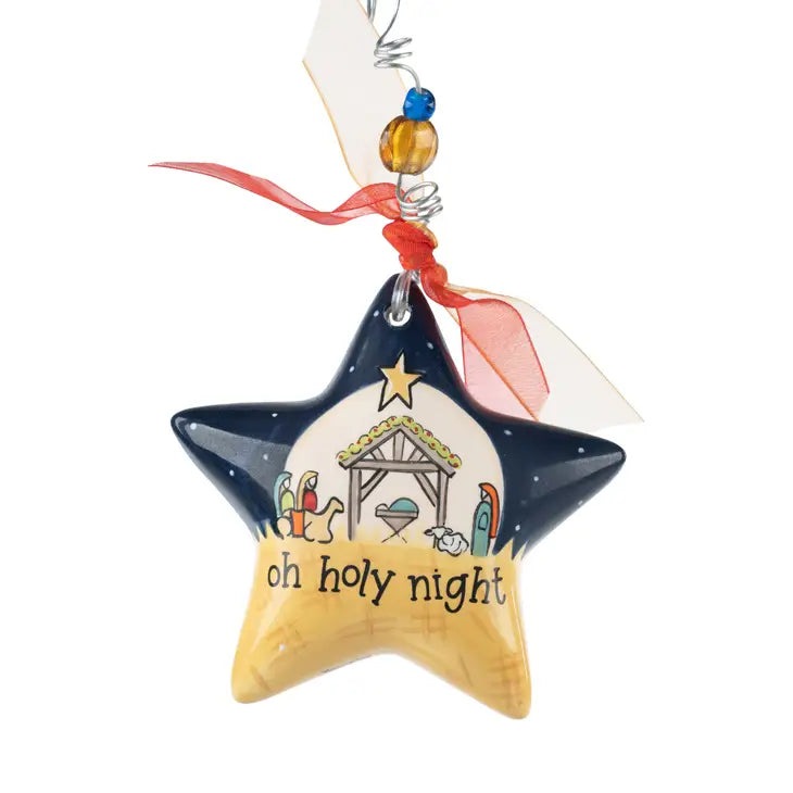 Holy Night Nativity Star - Ornament