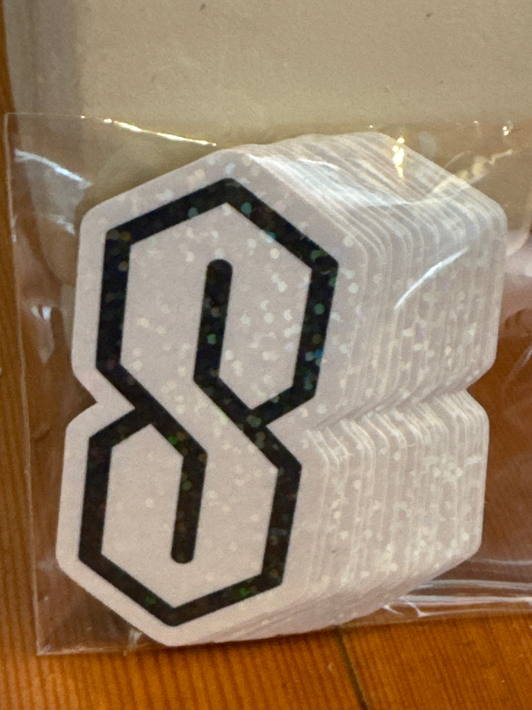 “S” sticker