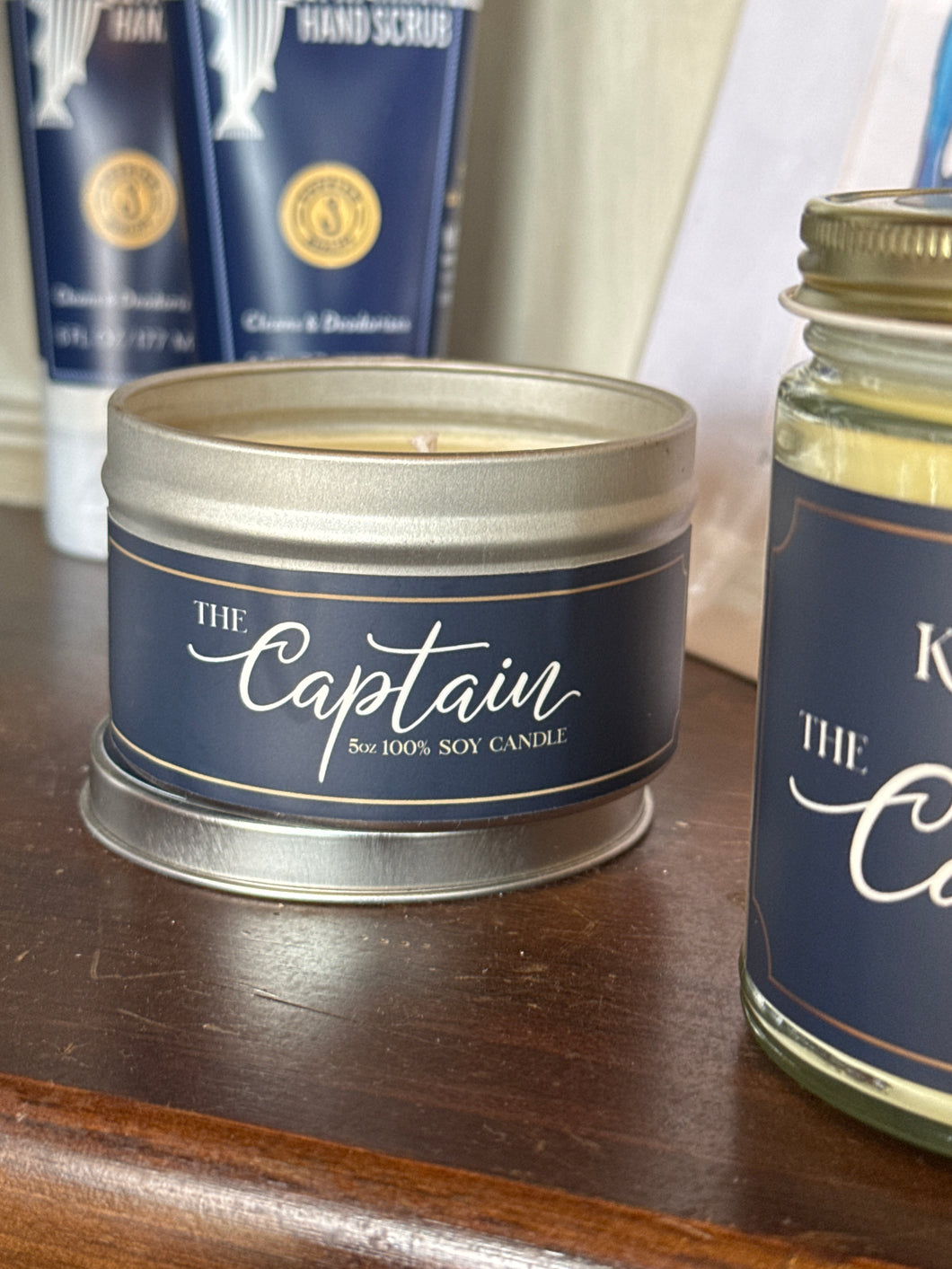 “The captain” signature Kcc candle