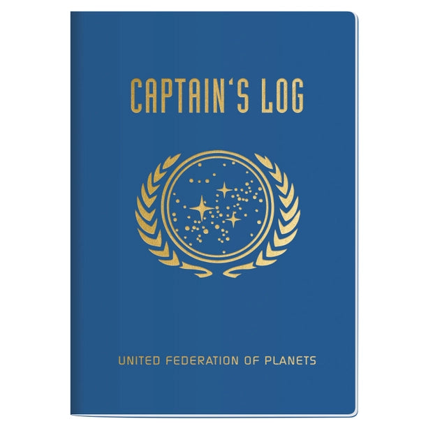 Star Trek Captains Log Note Book