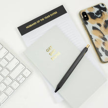 Husband of the Year Duties Notepad - Black