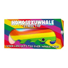 Homosexuwhale stress toy