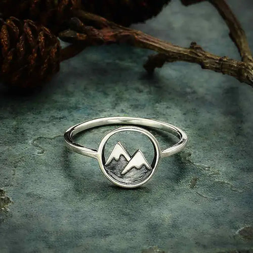 Snowcapped Mountain Ring
