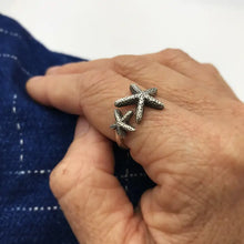 Adjustable Starfish Ring