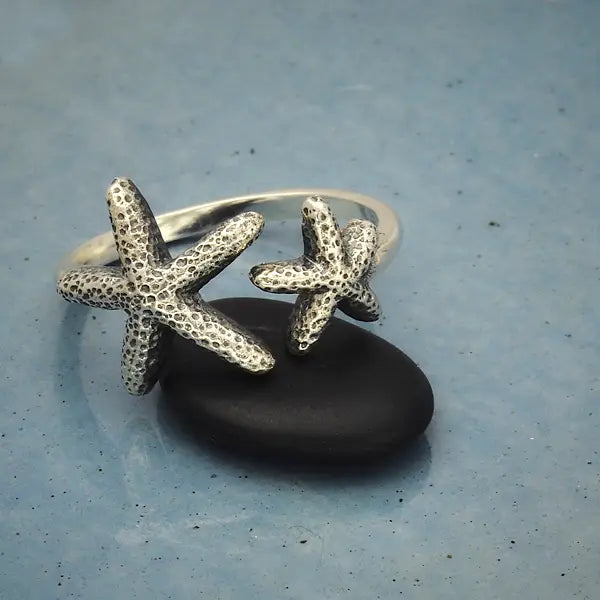 Adjustable Starfish Ring