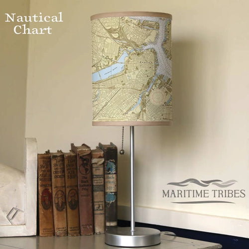 Ketchikan Nautical Map Lamp