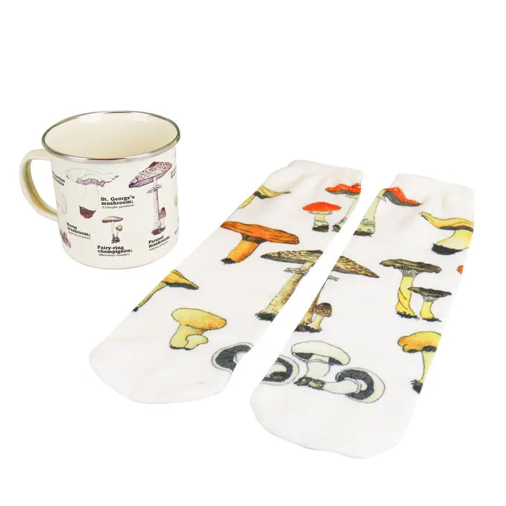 Mushroom - Mug and Sock Gift Set