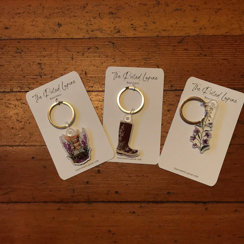 The Rooted Lupine - Key Chains