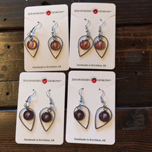 Strawberry Designs Otolith Earrings Chum Salmon