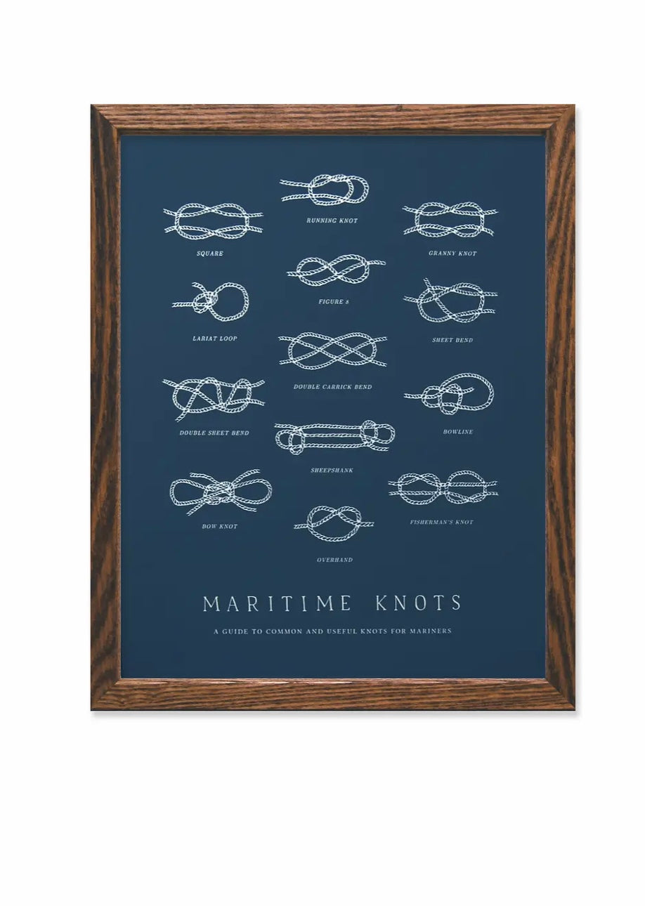 Nautical Knots -Art Print