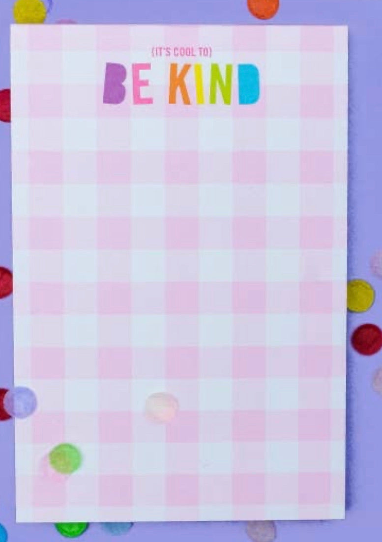 Be Kind - Note pad