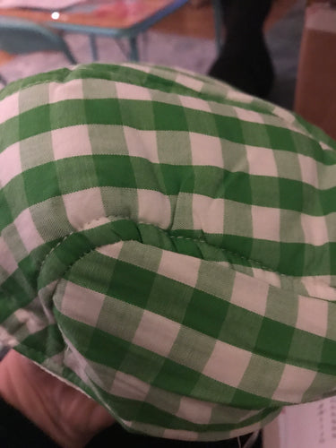 Rugged Butts - Green Gingham Drivers Cap